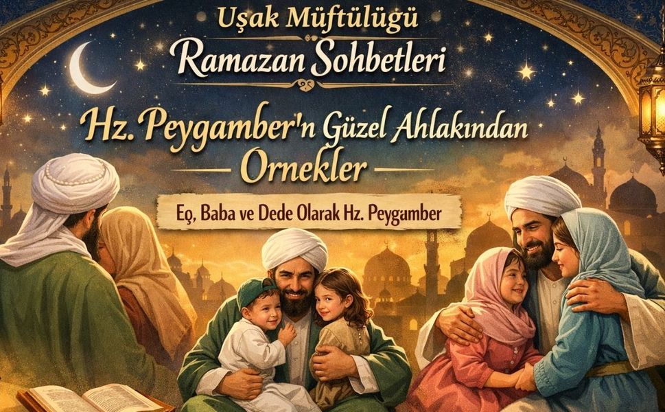 Uşak Müftülüğü ile Ramazan Sohbetleri devam ediyor