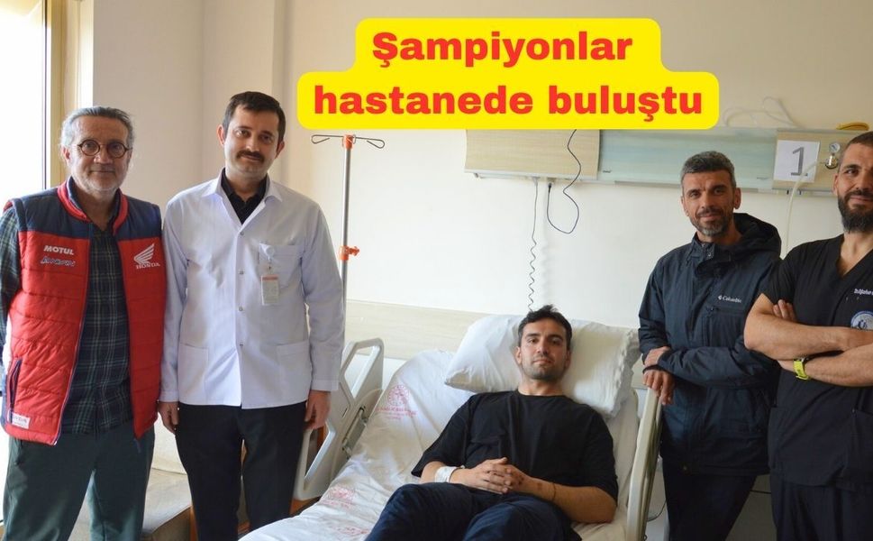Dünya Şampiyonundan Uşaklı şampiyona moral ziyareti