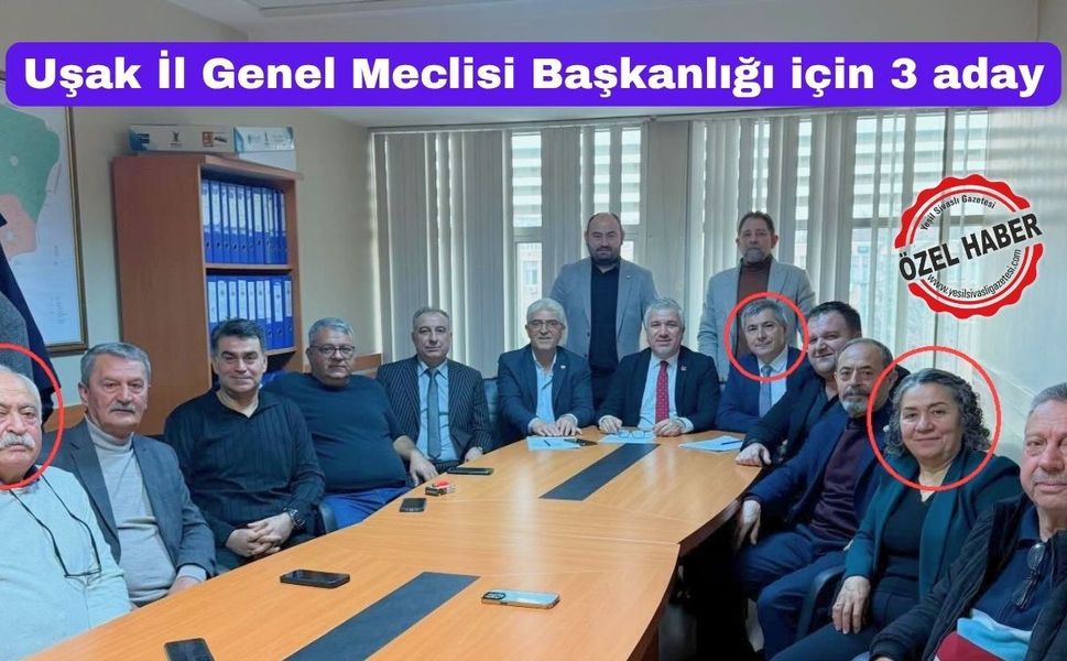 Uşak İl Genel Meclisi Yeni Başkanını Seçiyor