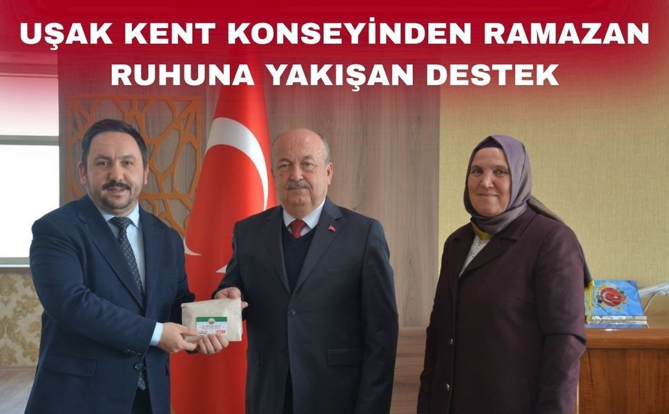 Uşak Kent Konseyinden öğrencilere 100 bin TL'lik yardım