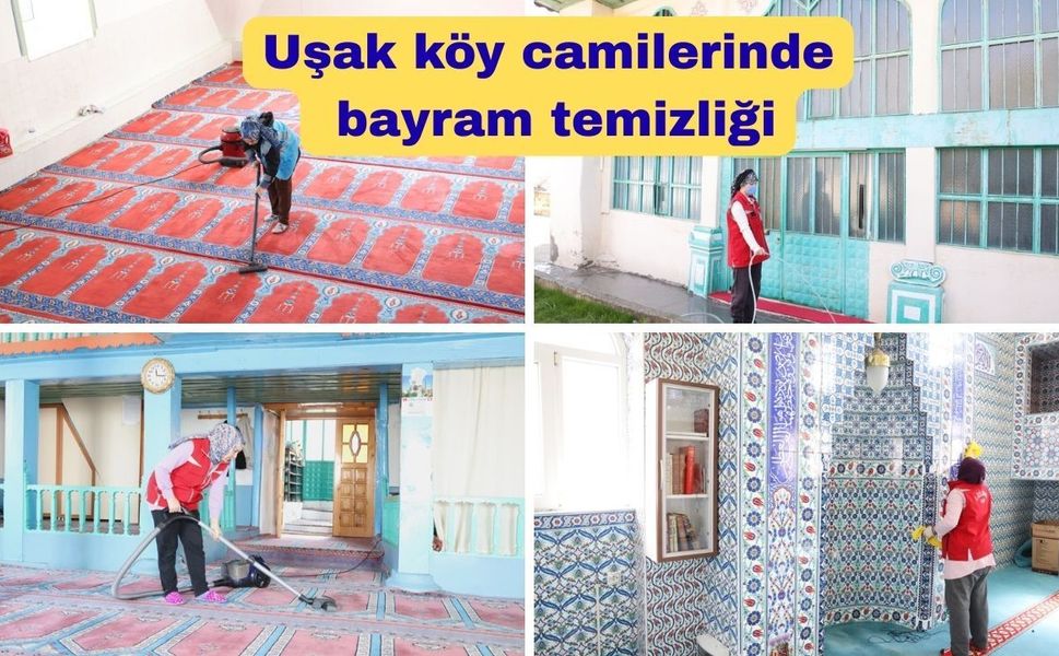 Uşak Valisi Kartal camilerin pırıl pırıl olmasını istedi