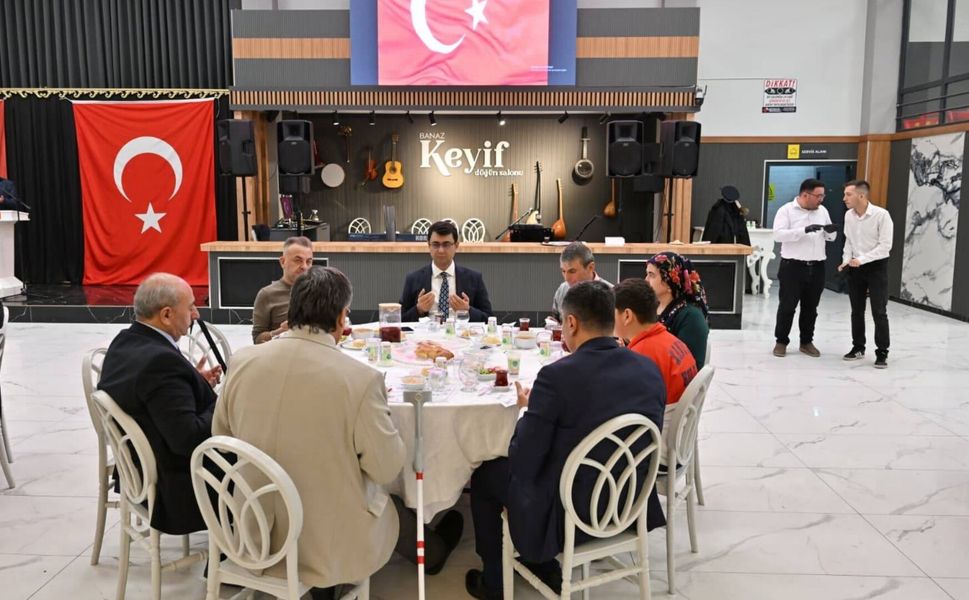 Banaz’da Şehit Aileleri ve Gazilerle İftar Buluşması