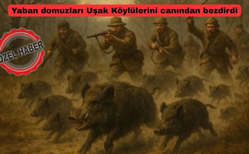 Uşak’ın köylerinde domuz sürek avı başlıyor