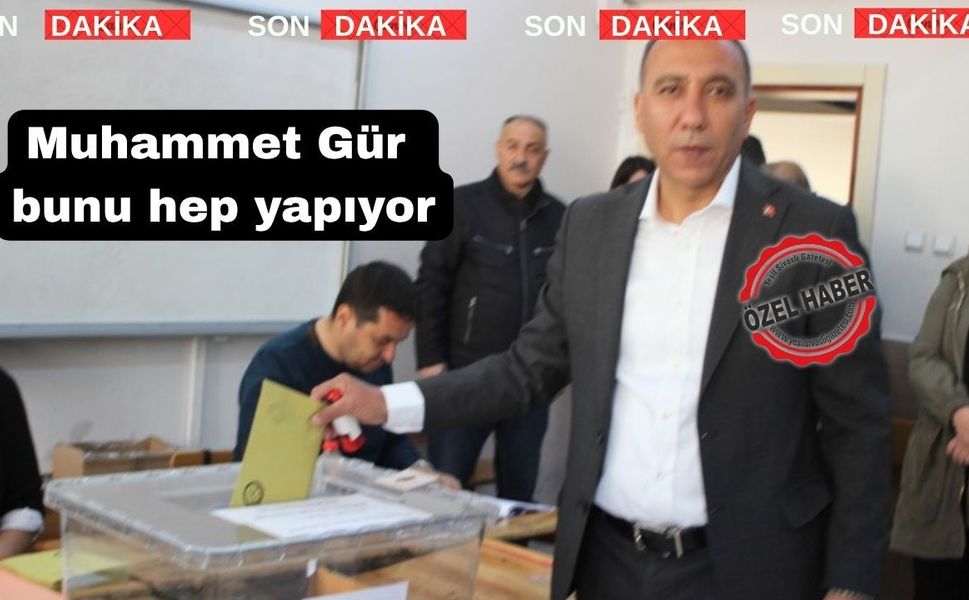Muhammet Gür Uşak Belediyesi’nden 2. Kez istifa etti