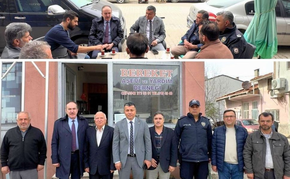 Uşak/Banaz Kaymakamı Cuma Emeç Esnafın Derdini Dinledi