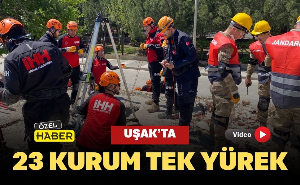 Uşak’ta 23 Kurum Tek Yürek