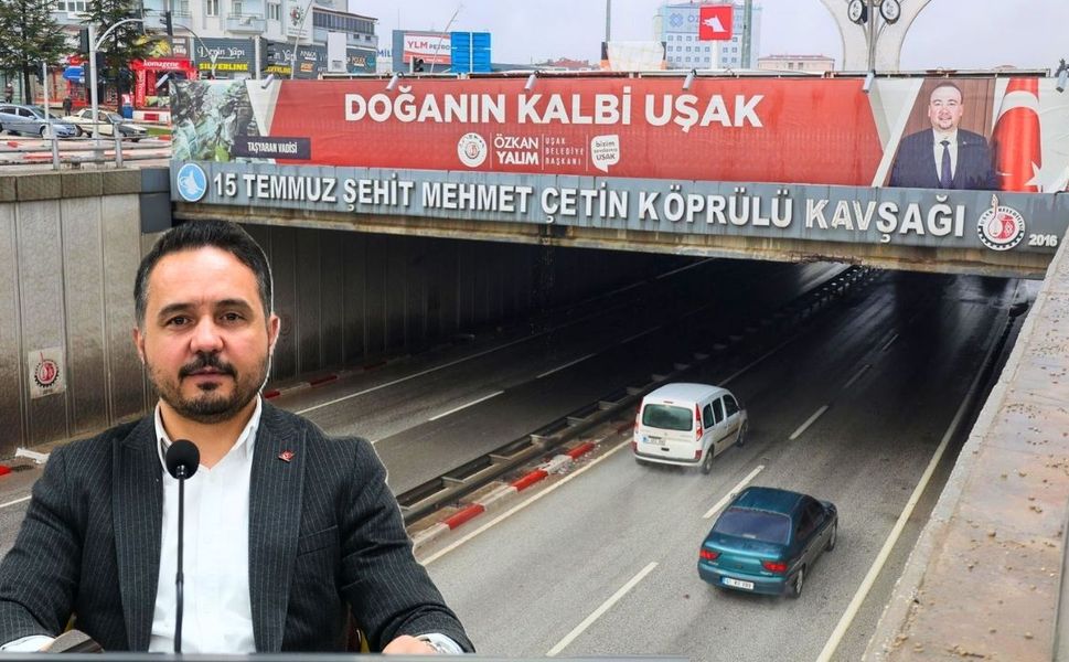AK Parti Uşak İl Başkanı Yaşar; “Özkan Yalım fotoğraflarını kaldırın”