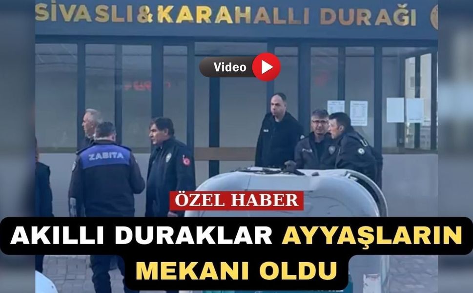 Uşak’taki Akıllı Duraklar Ayyaşların Mekânı Oldu