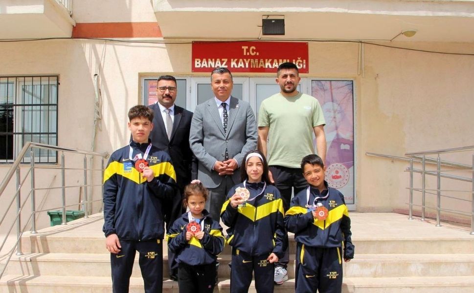 Uşak’ın Gururu Şampiyonlardan Kaymakam Ziyareti