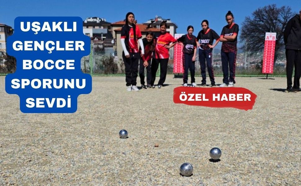 Uşak’ta Bocce Şampiyonu Gençler Kupalarını Aldı