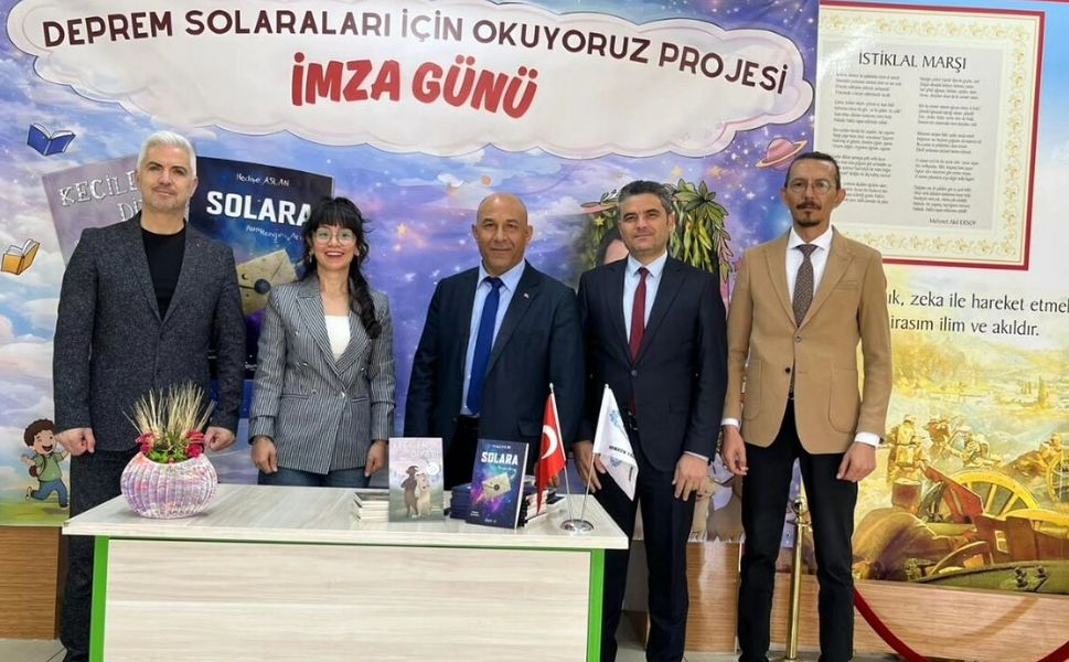 Öğrencilerden Deprem Bölgesine Kitaplı Dayanışma Projesi