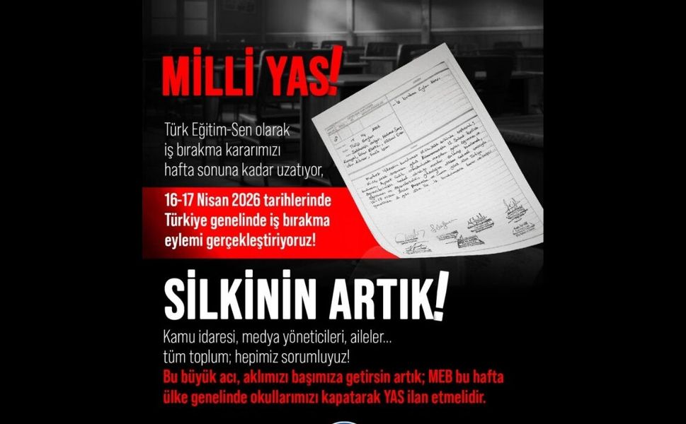 Öğretmenler Hafta Sonuna Kadar İş Bırakma Kararı Aldı