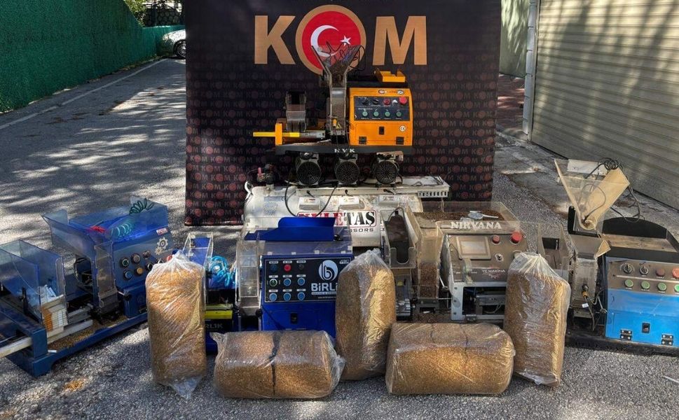 Uşak’ta 25 Kiloluk Kaçak Ürün Ağı Çökertildi