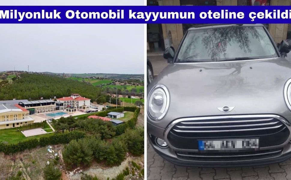 Yalım’ın sevgilisinin lüks otomobili kayyumun oteline getirildi