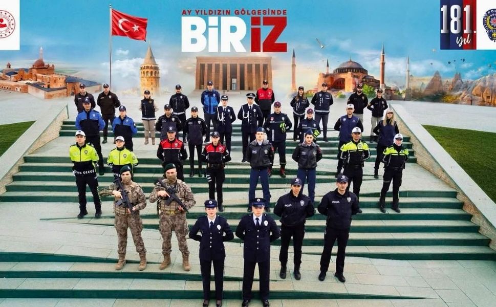 Uşak’ta Türk Polis Teşkilatı 181. kuruluş yıldönümü kutlanıyor