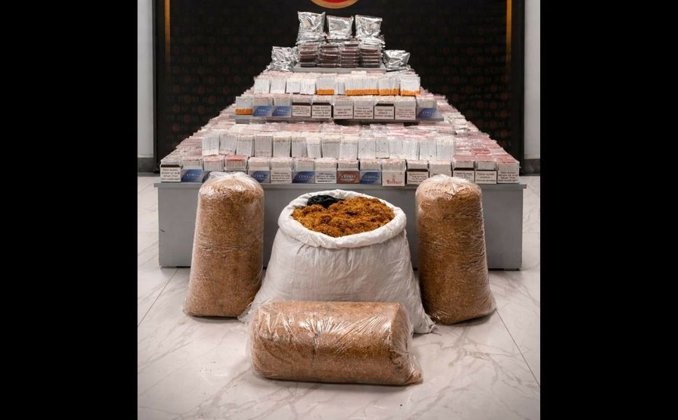 Uşak Merkezde Kaçak Sigara Operasyonu