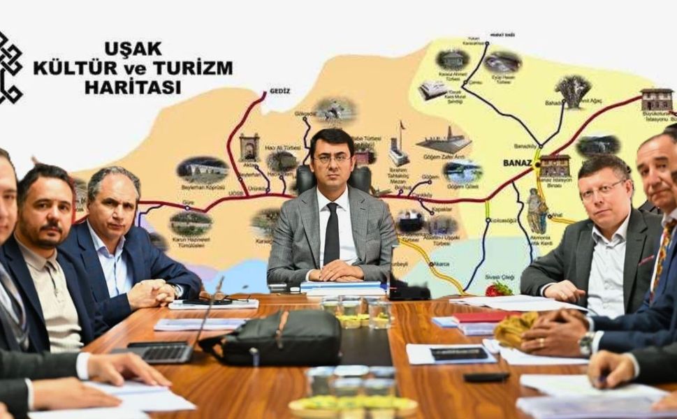 Uşak Turizm Master Planı Toplantısı Gerçekleştirildi