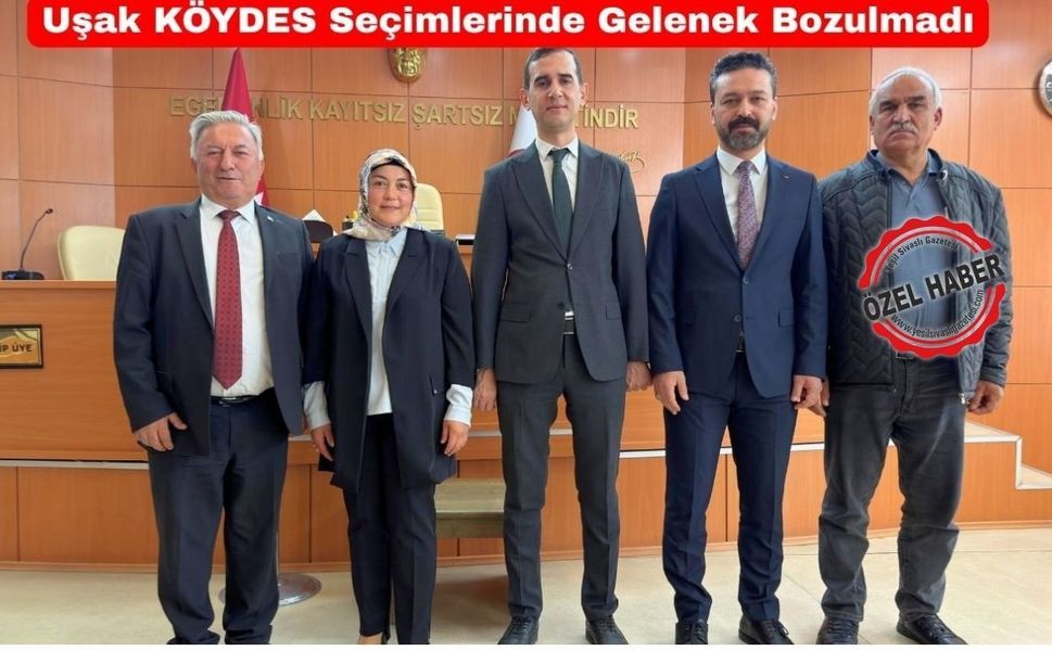KÖYDES Uşak Merkez Seçimlerinde CHP 3. Kez Hüsrana Uğradı