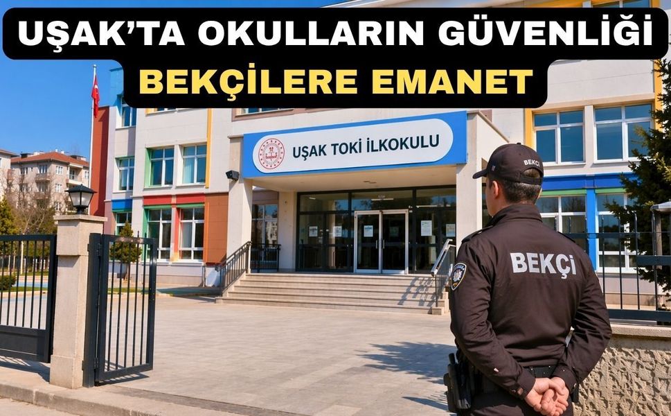 Uşak’ta TOKİ İlkokulu’nda Güvenlik Bekçi ile Sağlanacak