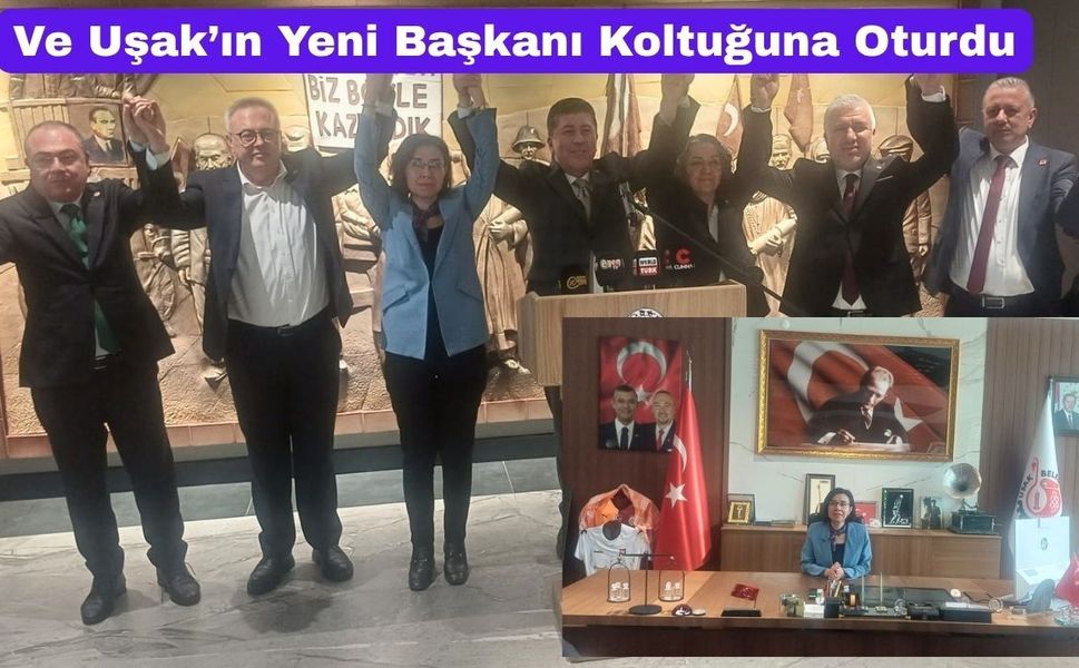 Uşak’ın yeni başkanı; “Amasız fakatsız ve tarafsızım” dedi