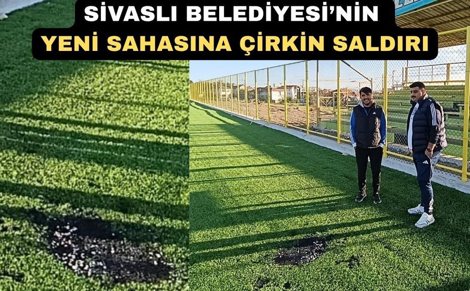 Uşak’ta Kamu Malına Vicdansız Saldırı!