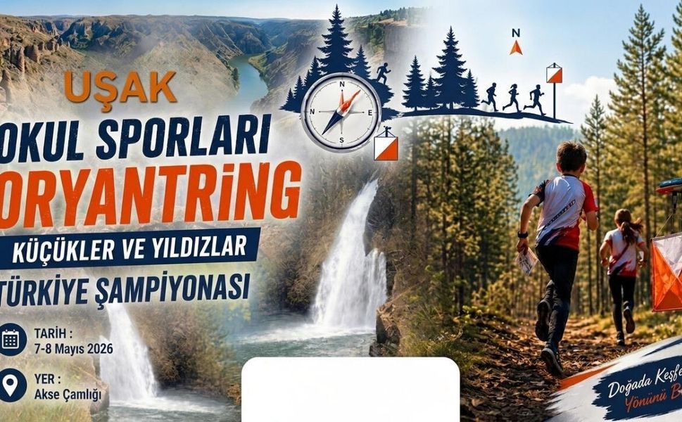 Uşak’ta Yön Bulma Heyecanı Başlıyor