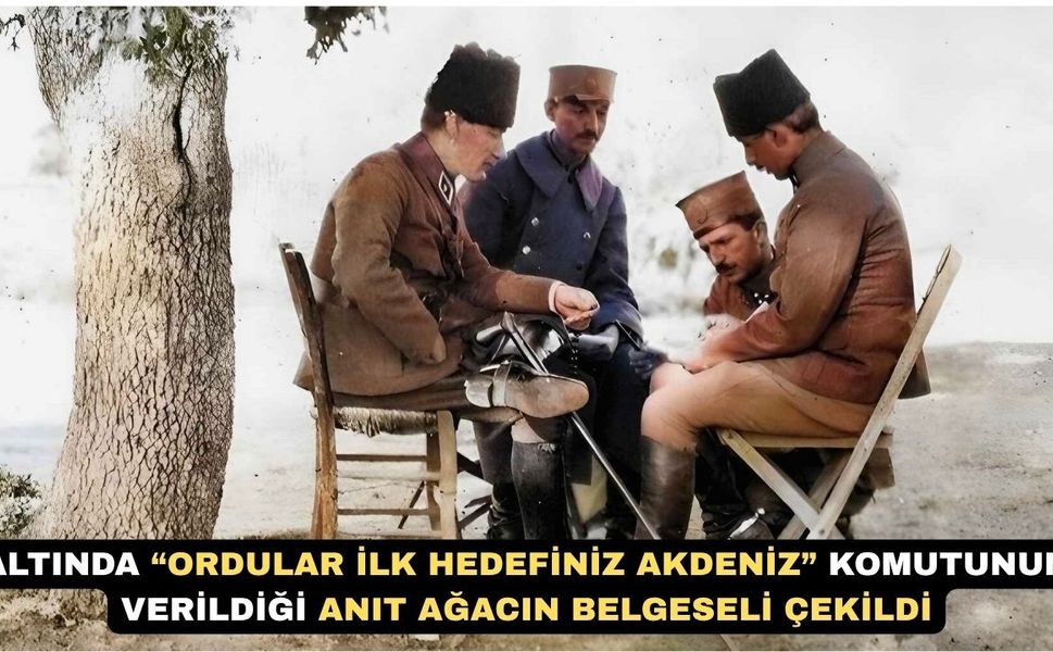 Uşak’ta Kurtuluş Savaşı Tanığı Ağacın Belgeseli Çekildi