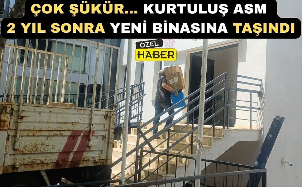 Uşak Kurtuluş ASM Nihayet Yeni Binasına Kavuştu
