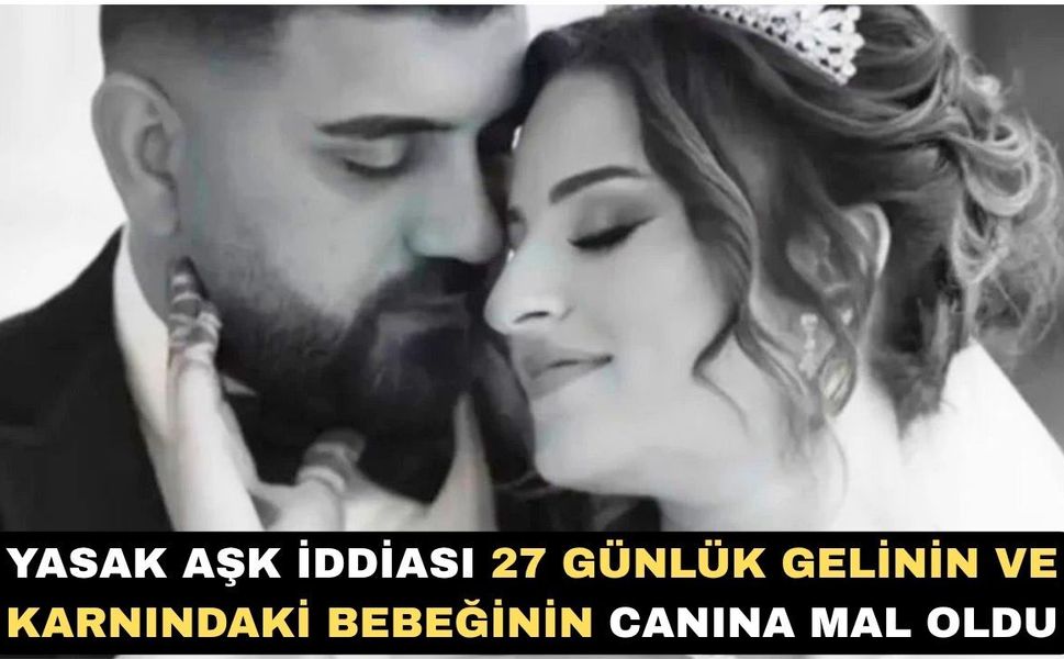 Hamile olan 27 günlük eşi ve karnındaki bebesine hiç acımadı