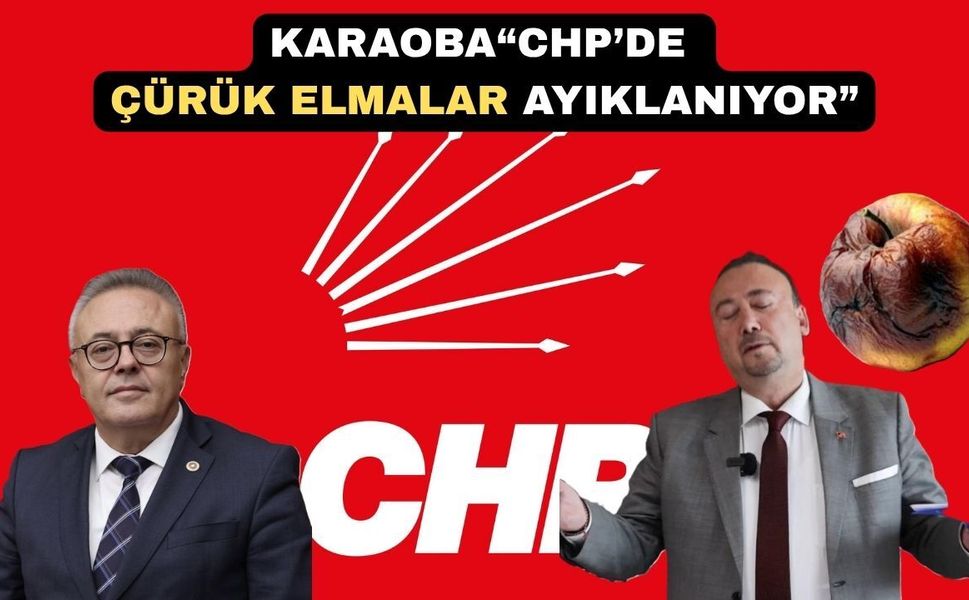 CHP Uşak Milletvekili Karoba Yalım’ı Çürük Elmaya Benzetti