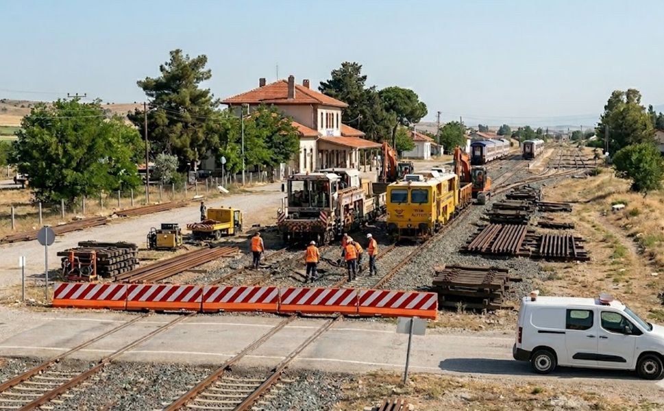 Uşak -İzmir Hattı Demiryolu Ulaşımına Bakım Molası: Seferler  Durdurulacak