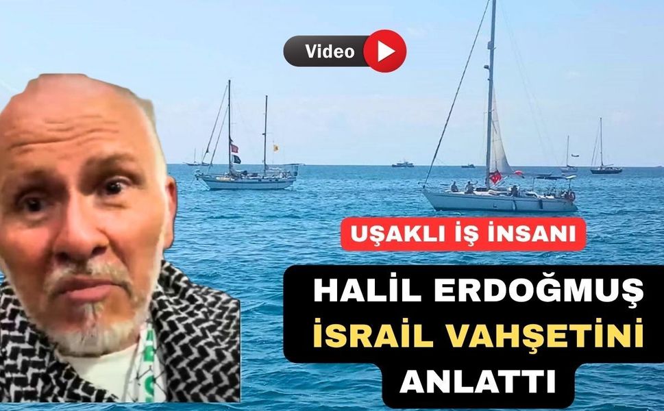 Uşaklı İş İnsanı İsrail Zulmünü Anlattı