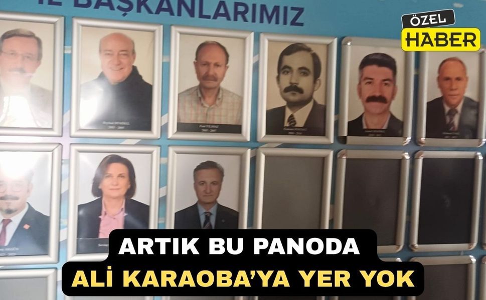 CHP Uşak İl Örgütünün hedefinde Ali Karaoba var