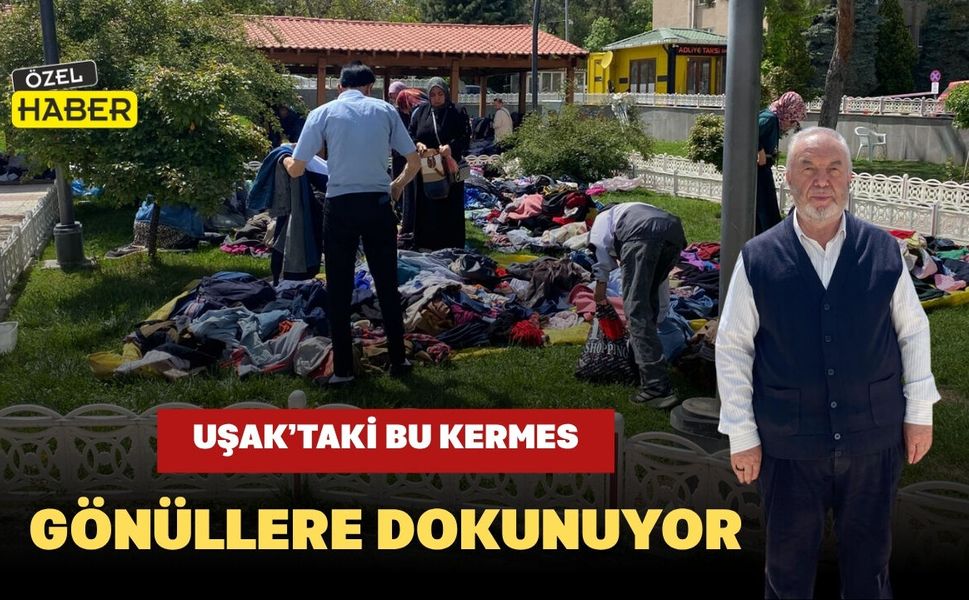 Uşak’taki Bu Kermes Hem Sofraya Hem Gönüllere Dokunuyor