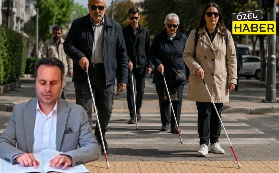 Uşak’ta Görme Engelli Vatandaşları Duyan Yok