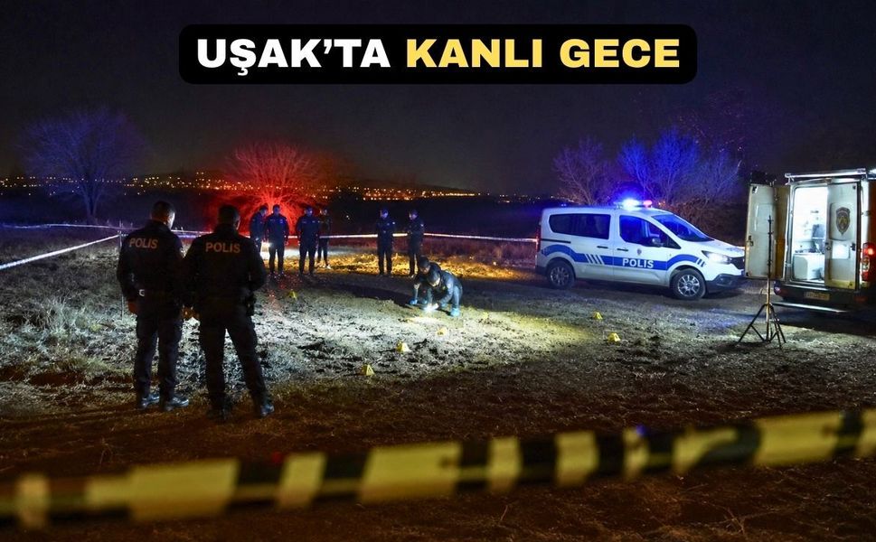 Uşak’ta bir adam feci şekilde katledildi