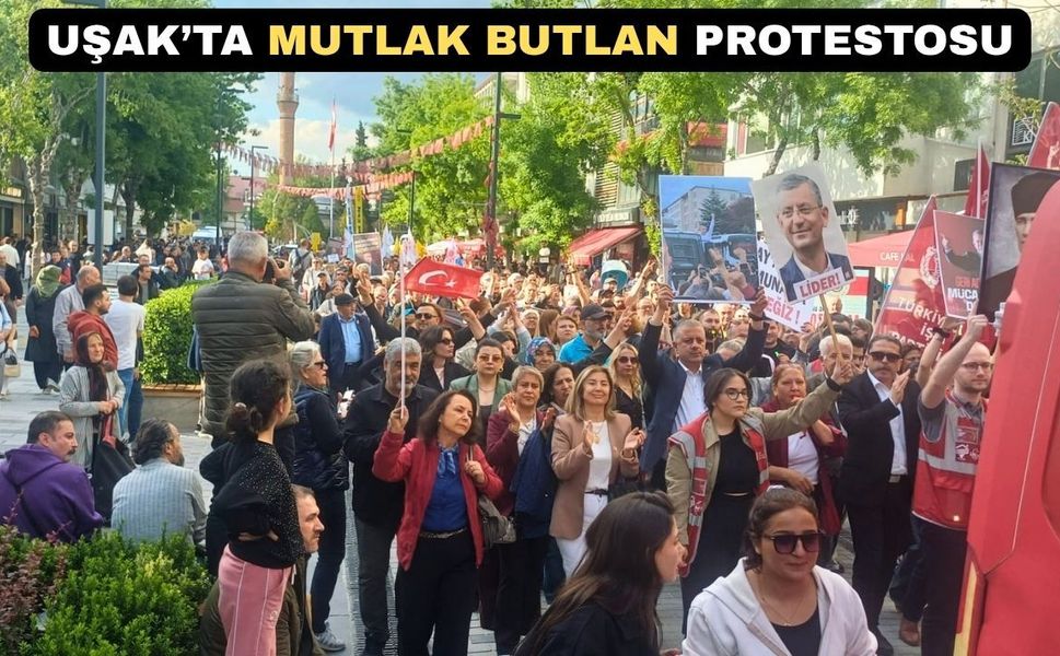 CHP Uşak'ta Butlan ve polis baskınına öfke