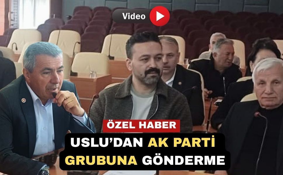 Uşak İl Genel Meclisi’nde Tehdit ve Kötü Muamele İması