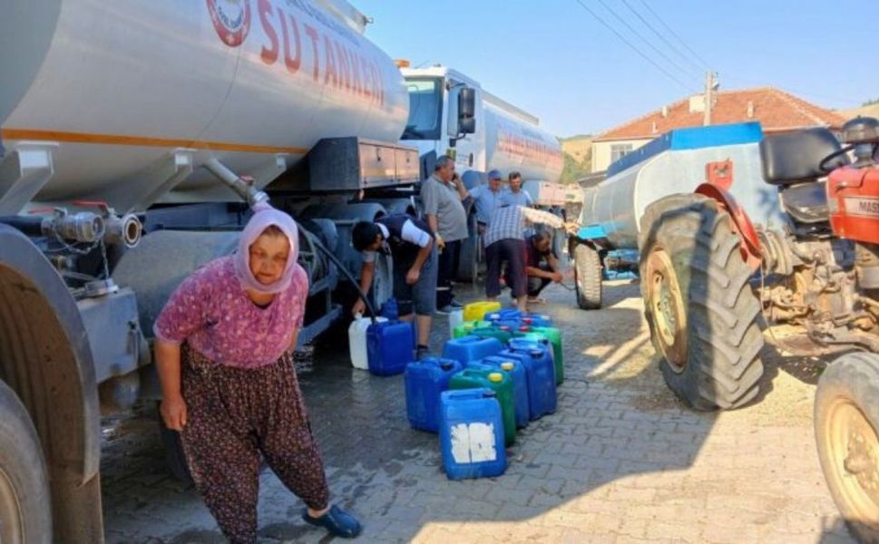 Uşak’ın suya hasret o köyü suya kavuşuyor