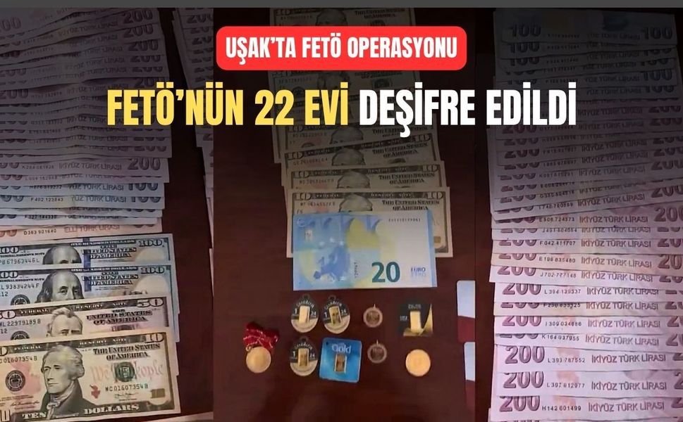 FETÖ’NÜN Uşak Yapılanmasına Bir Darbe Daha