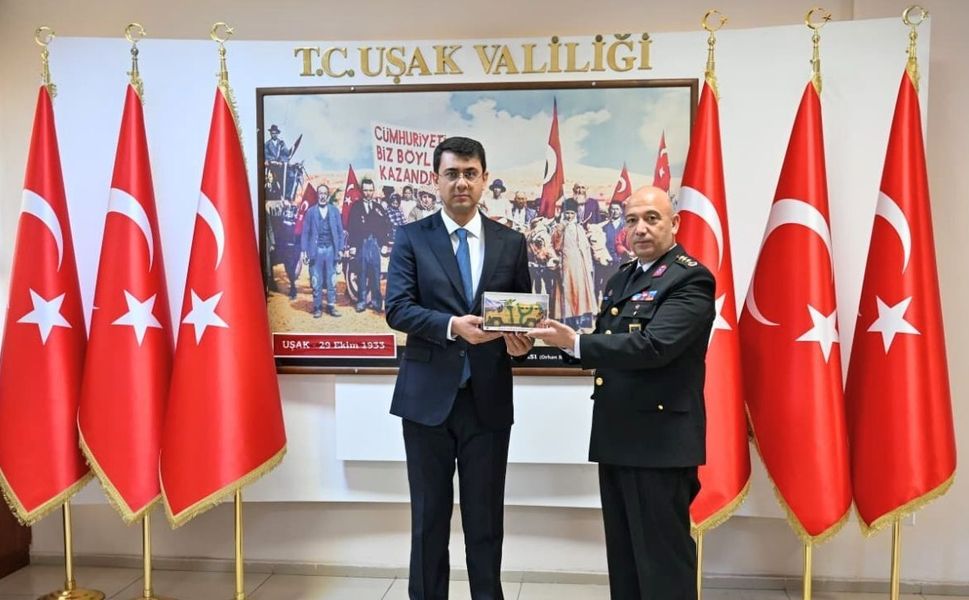 Uşak Valisi Kartal’dan Jandarma Teşkilatının 187. Yıl Kutlaması