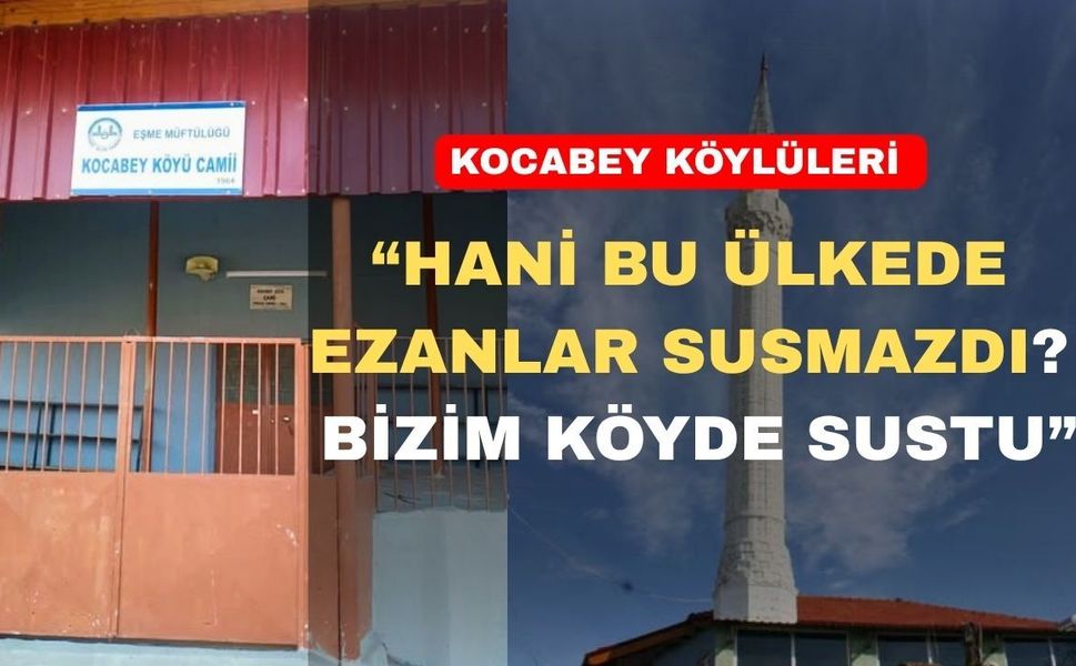Uşak’ın bu köyünde bir yıldır İmam yok