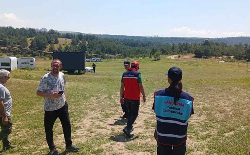 Karaağaç Göleti’nde Karavan Krizi
