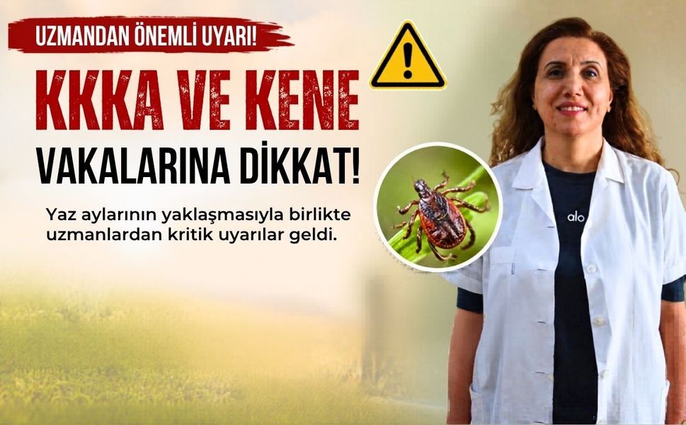 Uzmanından Uşaklılara KKKA ve Kene Uyarısı