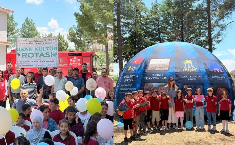 Uşak Kültür Rotası Projesi Coşkulu Bir Final Yaptı