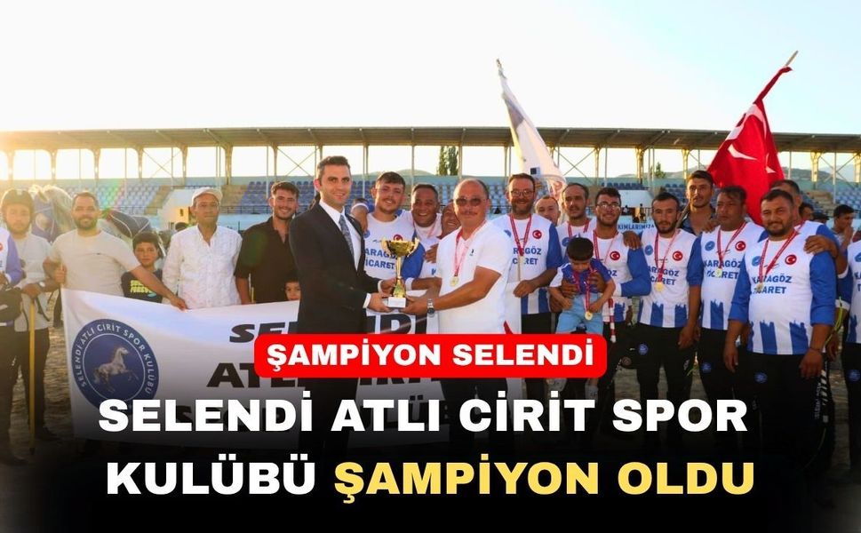 Uşak’ın Komşusu Atlı Cirit Sporunda şampiyon oldu