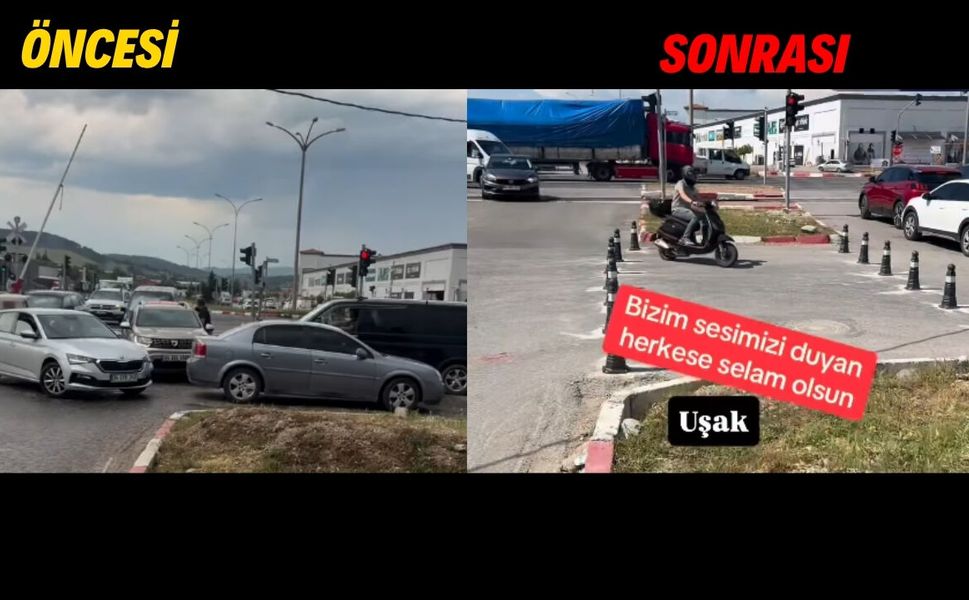 Festiva Kavşağında Tartışmalı Dönüş Noktası Kapatıldı