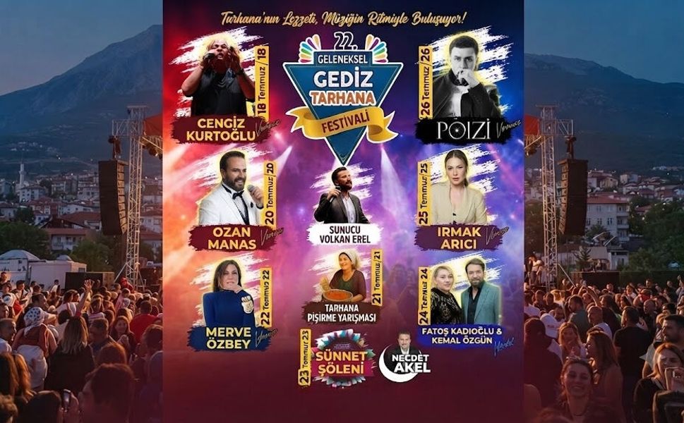 Gediz’de Tarhana Şöleni Başlıyor