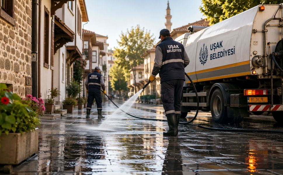Uşak’ta 5 Sokakta Araç Parkı Kısıtlandı