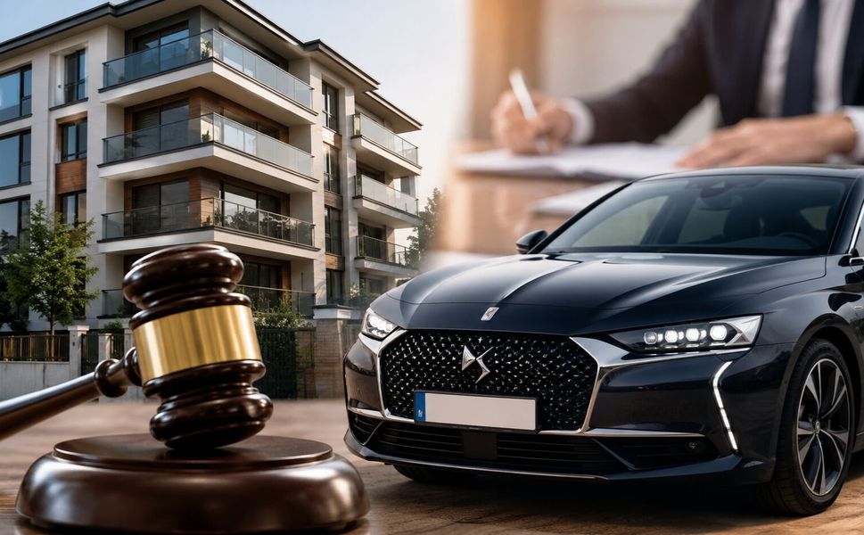Uşak'ta Milyonluk İcra Satışı! Lüks Daire ve 2023 Model Otomobil İhaleye Çıkıyor